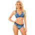 Σετ Εσωρούχων Fantasy Lingerie Μπλε (L/XL)