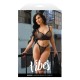 Σετ Εσωρούχων Fantasy Lingerie Μαύρο (S/M) Σετ Εσωρούχων Fantasy Lingerie Μαύρο (S/M)