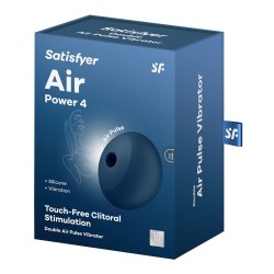 Clit Sucker Satisfyer Air Power 4 Μπλε