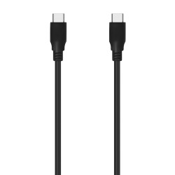 Καλώδιο USB-C Aisens A107-0702 Μαύρο 1 m