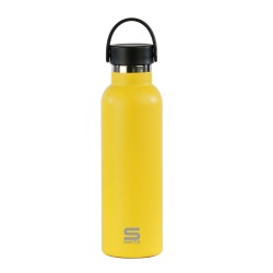 Θερμικό Μπουκάλι Safta Amarillo Κίτρινο Σιλικόνη Ανοξείδωτο ατσάλι