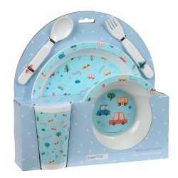 Σετ παιδικά σκεύη Safta Coches πολυεστέρας 26 x 26 x 9 cm