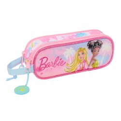 Διπλή Κασετίνα Barbie Painterly Ροζ Sky μπλε 21 x 8 x 6 cm