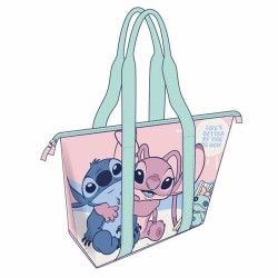Τσάντα Παραλίας Stitch Μπλε 47 x 33 x 15 cm