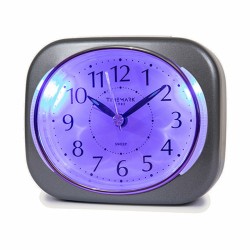 Αναλογικό Ρολόι Ξυπνητήρι Timemark 10 x 8,5 x 4 cm Γκρι Πλαστική ύλη