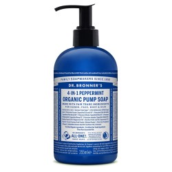 Σαπούνι Xεριών Dr Bronner's 4 in 1 Peppermint 355 ml