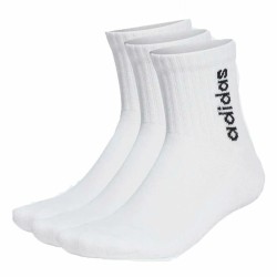 Αθλητικές Κάλτσες Adidas C Lin Vertic 3P Λευκό 46-48