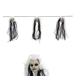 Αποκριάτικη Διακόσμηση Halloween 153 cm Λευκό