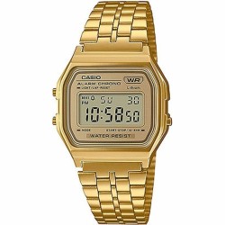 Unisex Ρολόγια Casio A158WEGV-9AEF Χρυσό