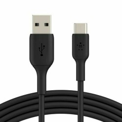 Καλώδιο USB A σε USB-C Belkin CAB001BT2MBK Μαύρο 2 m