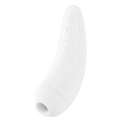 Clit Sucker Satisfyer CURVY 2+ Λευκό