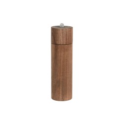 Πιπέρι αναδευτήρα Home ESPRIT Φυσικό Αλουμίνιο ξύλο ακακίας 6 x 6 x 21,5 cm
