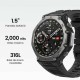 Smartwatch Amazfit W2323GL1N Μαύρο 1,5