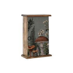 Ντουλάπα για κλειδιά Home ESPRIT Φυσικό 18 x 7,5 x 28 cm