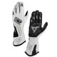 Kids Karting Gloves OMP KS-X FIA 8877-2022 Λευκό 4