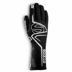 Karting Gloves Sparco LAP FIA 8856-2018 Μαύρο