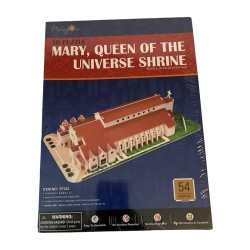 3D Παζλ CubicFun MARY QUEEN OF THE UNIVERSE SHRINE Πολύχρωμο 54 Τεμάχια