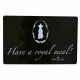 Mat Trixie Have a royal meal Μαύρο Πλαστική ύλη 44 × 28 cm Mat Trixie Have a royal meal Μαύρο Πλαστική ύλη 44 × 28 cm