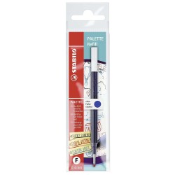 Ανταλλακτικό Στυλό Stabilo Palette Fine Μπλε (x10) (Ανακαινισμenα A)