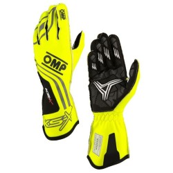 Karting Gloves OMP KS-X Κίτρινο