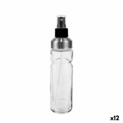 Λαδιέρα Anna Διαφανές Ασημί Γυαλί 175 ml (12 Μονάδες)