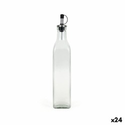 Λαδιέρα Anna Διαφανές Ασημί Γυαλί 0,5 L (24 Μονάδες)