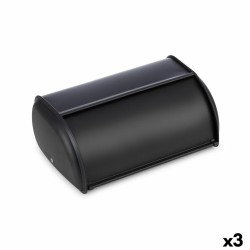 Panera Quttin Μαύρο Μέταλλο 43,5 x 27,5 x 18,5 cm (3 Μονάδες)