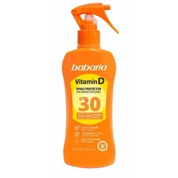 Αντηλιακό Σπρέι Babaria Spf 30 200 ml Βιταμίνη D