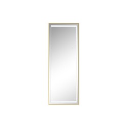 Καθρέφτης Καλλωπισμού Home ESPRIT Χρυσό Αλουμίνιο 50 x 0,5 x 150 cm