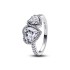 Γυναικεία Δαχτυλίδια Pandora 193659C01-54 Ασημί 14