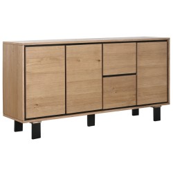 Σκευοθήκη Home ESPRIT Μέταλλο Ξύλο MDF 160 x 38 x 80 cm