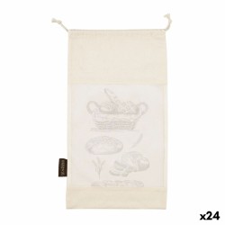Επαναχρησιμοποιήσιμη τσάντα τροφίμων Quttin Bread 25 x 45 cm (24 Μονάδες)