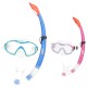 Γυαλιά Καταδύσεων με Σωλήνα AquaSport Μπλε Ροζ (x6)