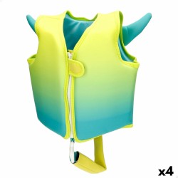 Ζωηρόχρωμο AquaSport 30 x 30 x 10 cm Κίτρινο (4 Μονάδες)