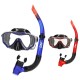 Γυαλιά Καταδύσεων με Σωλήνα AquaSport Μπλε Κόκκινο (x6)
