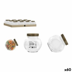 Γυάλινο Βάζο La Mediterránea WOOD 180 ml (60 Μονάδες)