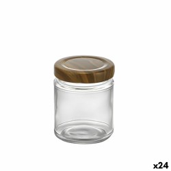 Γυάλινο Βάζο La Mediterránea WOOD 250 ml (24 Μονάδες)