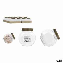 Γυάλινο Βάζο La Mediterránea WOOD 280 ml (48 Μονάδες)