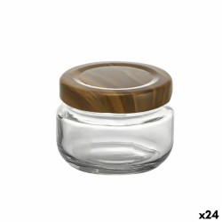 Γυάλινο Βάζο La Mediterránea WOOD 140 ml (24 Μονάδες)