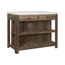 Ντουλάπι κουζίνας Home ESPRIT Λευκό Φυσικό 120 x 60 x 97 cm 131 x 61,5 x 97 cm