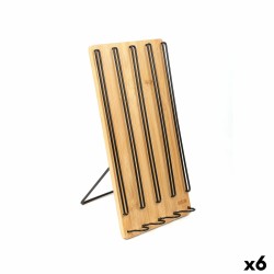 Διοργανωτής Κάψουλες Καφέ Quttin Bamboo 35 x 18 x 4 cm 40 Κάψουλες για καφέ (x6)