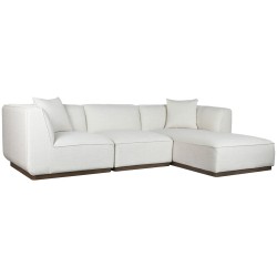 Καναπές Home ESPRIT Κρεμ Scandi 279 x 171 x 72 cm