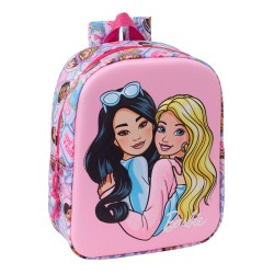 Παιδική Τσάντα Barbie Ροζ 22 x 27 x 10 cm 3D