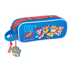 Διπλή Κασετίνα The Paw Patrol Cool Μπλε Κόκκινο 21 x 8 x 6 cm
