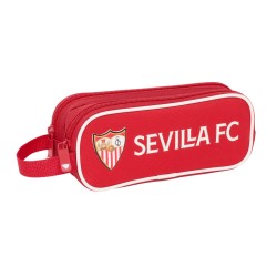 Διπλή Κασετίνα Sevilla Fútbol Club Κόκκινο 21 x 8 x 6 cm