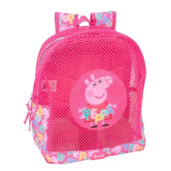 Σακίδιο παραλίας Peppa Pig Ροζ 30,5 x 24 x 18 cm Παιδικά