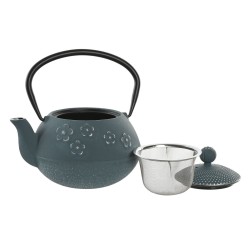 Τσαγιέρα Home ESPRIT Μπλε Ανοξείδωτο ατσάλι Σίδερο 800 ml