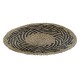 Σουπλά DKD Home Decor Μαύρο Φυσικό 38 x 38 x 1 cm