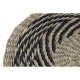 Σουπλά DKD Home Decor Μαύρο Φυσικό 38 x 38 x 1 cm