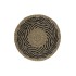 Σουπλά DKD Home Decor Μαύρο Φυσικό 38 x 38 x 1 cm